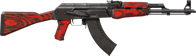 Preview image 2 of StatTrak™ AK-47 | Punainen laminaatti (Vähän käytetty)