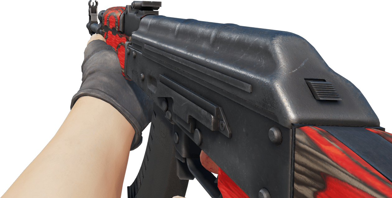 Preview image 3 of StatTrak™ AK-47 | Punainen laminaatti (Vähän käytetty)