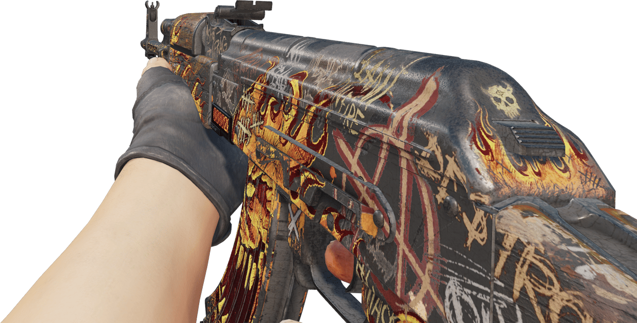 Preview image 3 of StatTrak™ AK-47 | Searing Rage (BS - Mòn qua thực chiến)