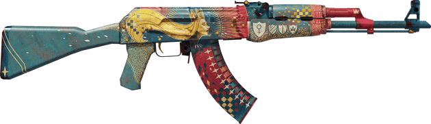 Preview image 2 of StatTrak™ AK-47 | İmparatoriçe (Savaş Görmüş)