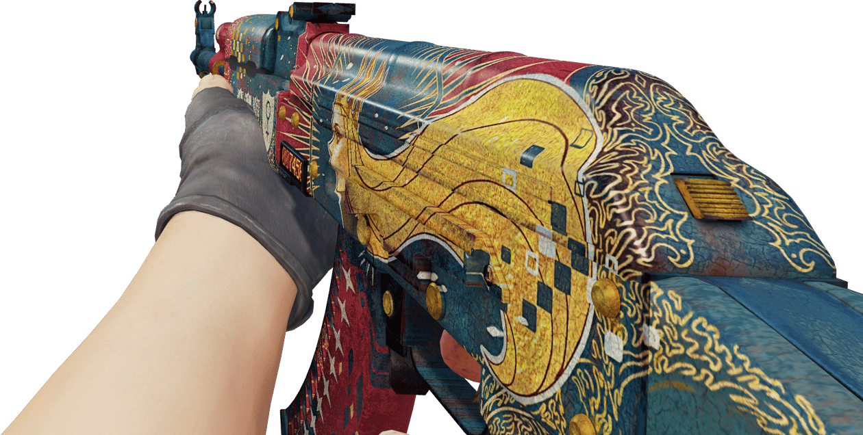 Preview image 3 of StatTrak™ AK-47 | İmparatoriçe (Savaş Görmüş)