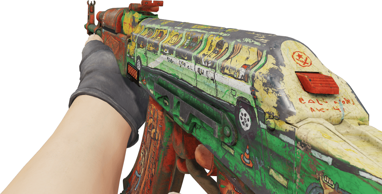 Preview image 3 of StatTrak™ AK-47 | 아웃사이더 (전투로 닳고 닳은)