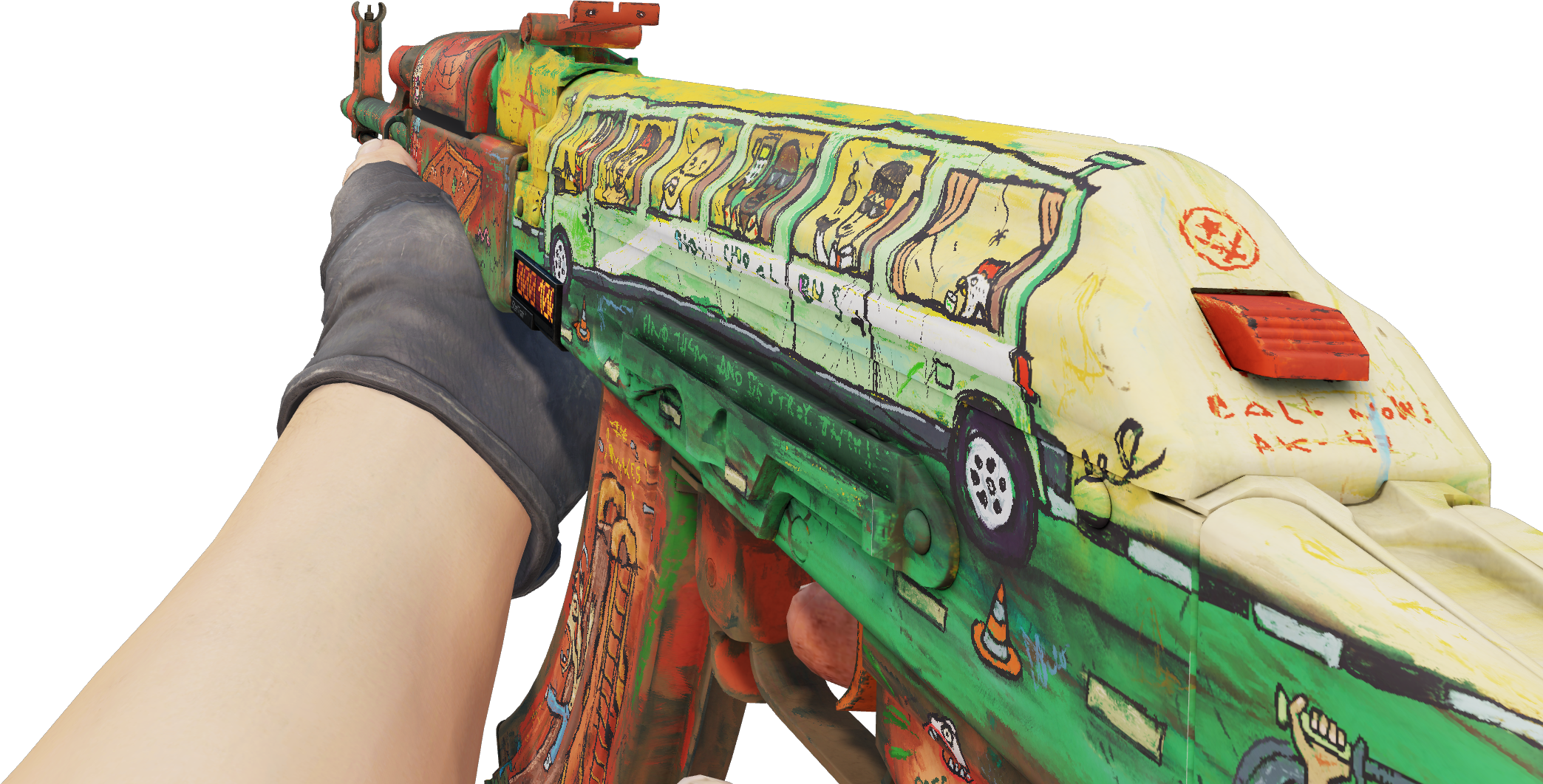 AK-47 | Os Forasteiros - Skins Wiki