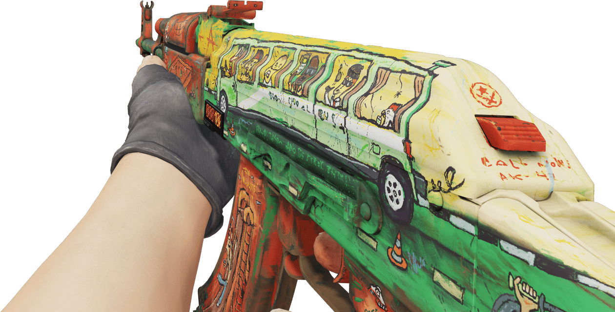 Preview image 3 of StatTrak™ AK-47 | The Outsiders (Minimal Wear)