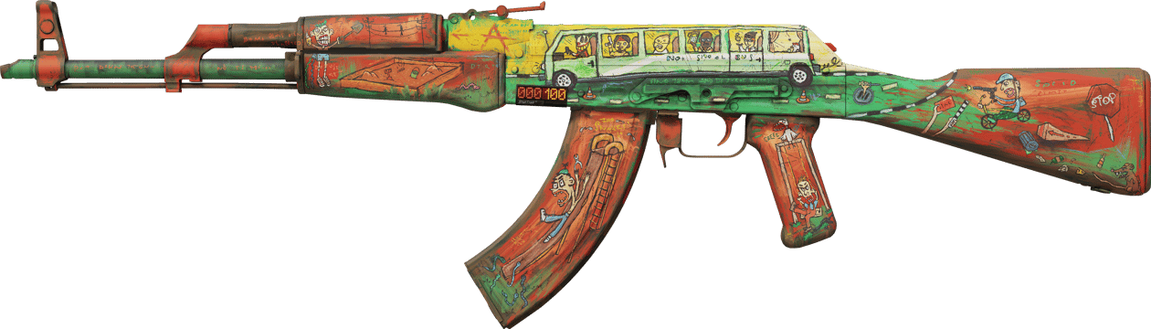Preview image 1 of StatTrak™ AK-47 | The Outsiders (Minimal Wear)
