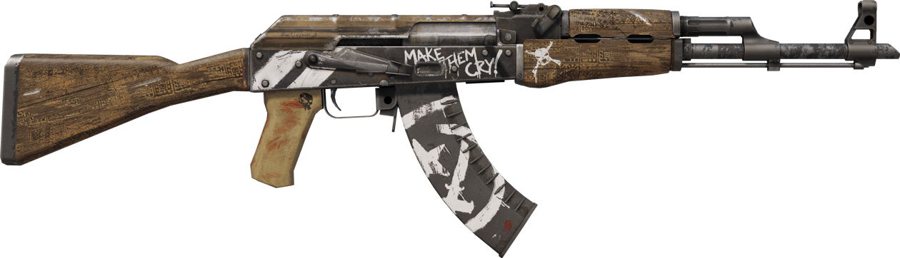 Preview image 2 of StatTrak™ AK-47 | 荒土之亂 (戰場實測)