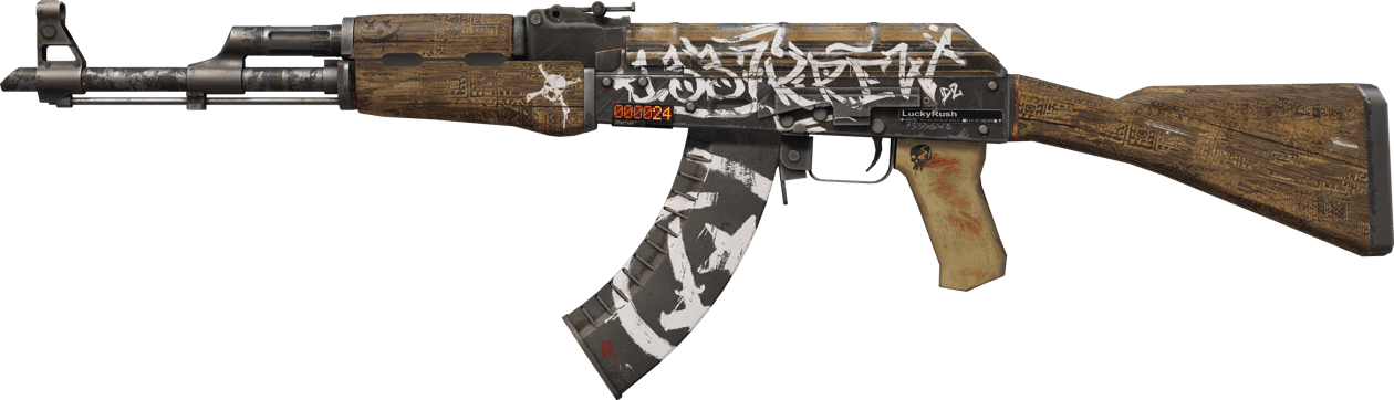Preview image 1 of StatTrak™ AK-47 | 荒土之亂 (戰場實測)