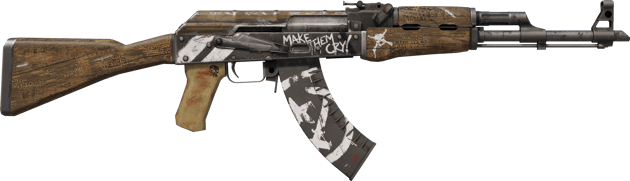 Preview image 2 of StatTrak™ AK-47 | Ödlandrebellen (Abgenutzt)