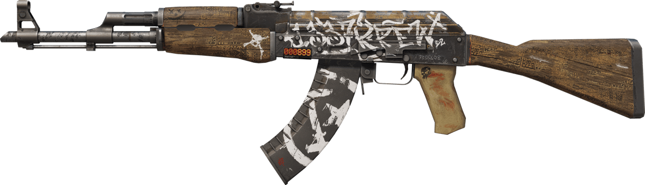 Preview image 1 of StatTrak™ AK-47 | 荒土之亂 (重度磨損)