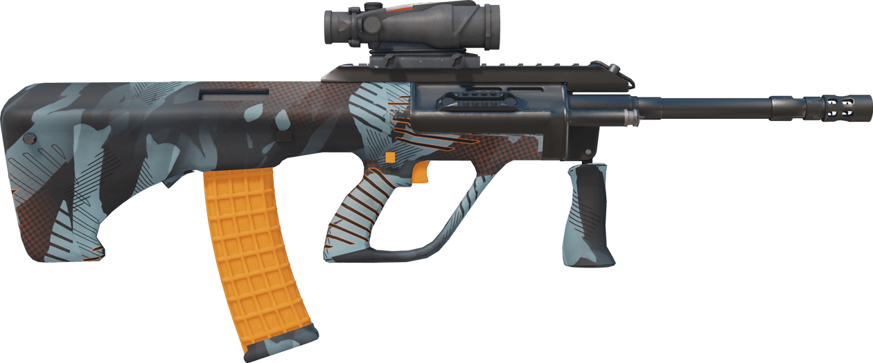 Preview image 2 of StatTrak™ AUG | 琥珀滑流 (全新出廠)