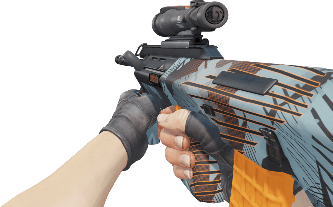 Preview image 3 of StatTrak™ AUG | 琥珀滑流 (全新出廠)