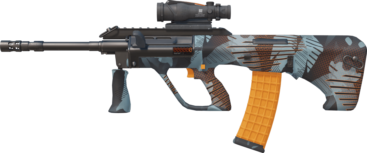 Preview image 1 of StatTrak™ AUG | 琥珀滑流 (全新出廠)