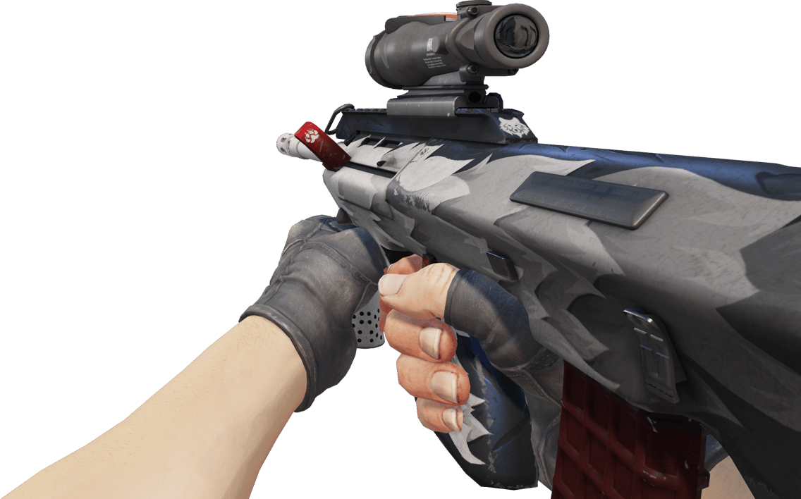 Preview image 3 of StatTrak™ AUG | Arctic Wolf (มีรอยถลอกอย่างมาก)