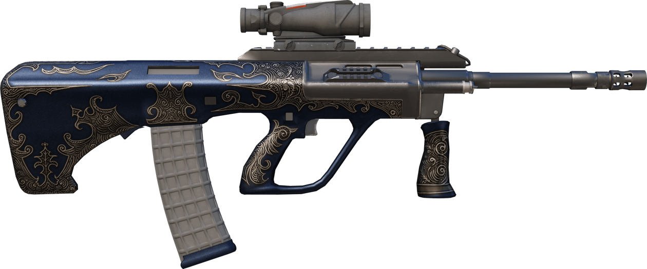 Preview image 2 of StatTrak™ AUG | Aristócrata (Bastante desgastado)