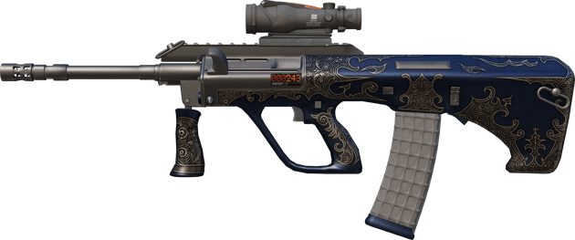 StatTrak™ AUG | Cour royale (Usée)