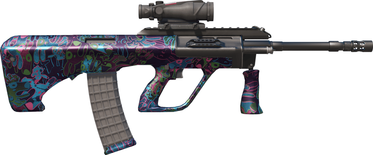 Preview image 2 of StatTrak™ AUG | Death by Puppy (FN - Mới cứng)