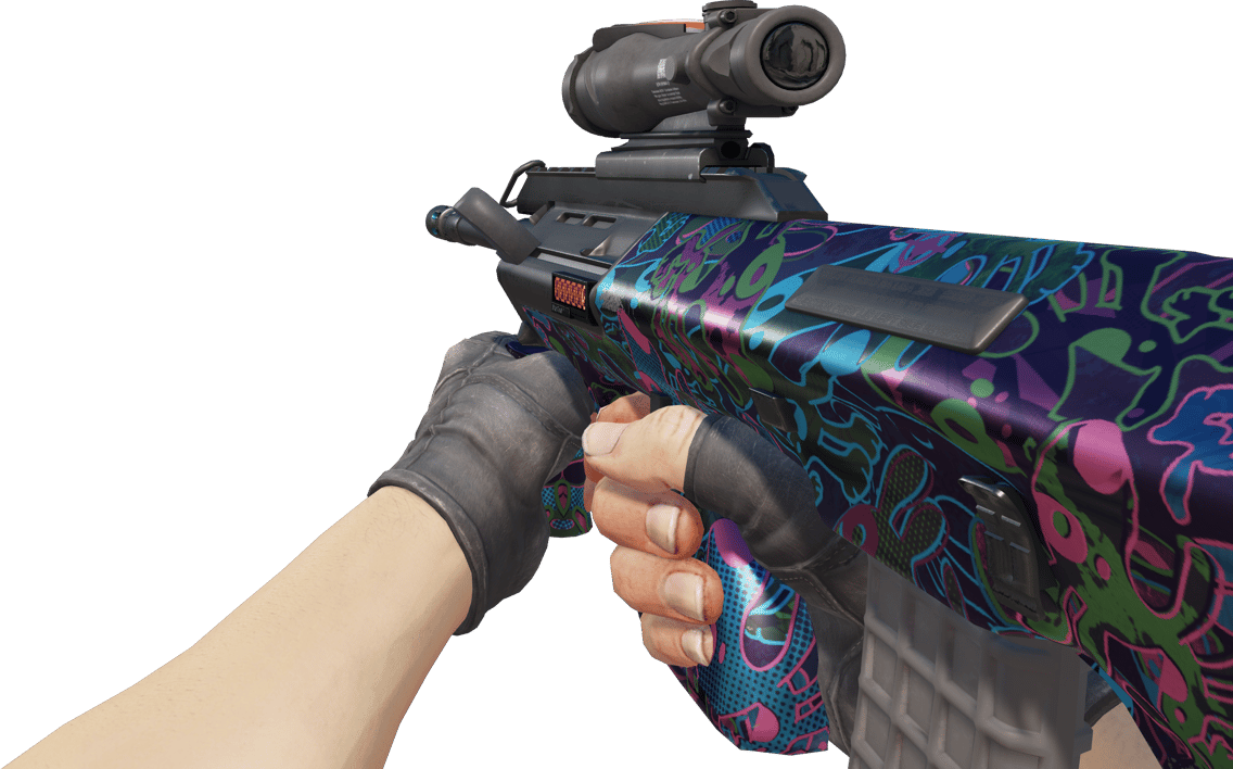 Preview image 3 of StatTrak™ AUG | Death by Puppy (FN - Mới cứng)