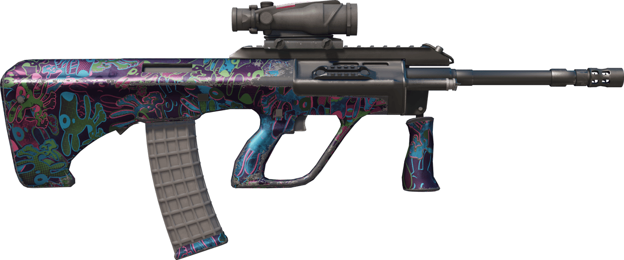 Preview image 2 of StatTrak™ AUG | Death by Puppy (Testado no Terreno)