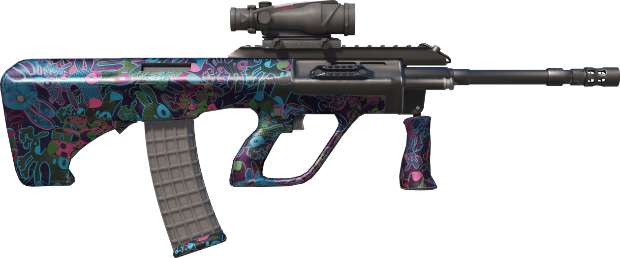 Preview image 2 of StatTrak™ AUG | Death by Puppy (Com Pouco Uso)