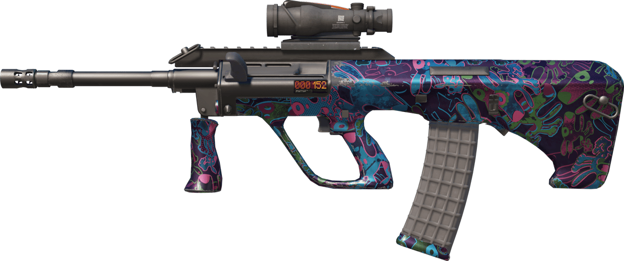 Preview image 1 of StatTrak™ AUG | Death by Puppy (Com Pouco Uso)
