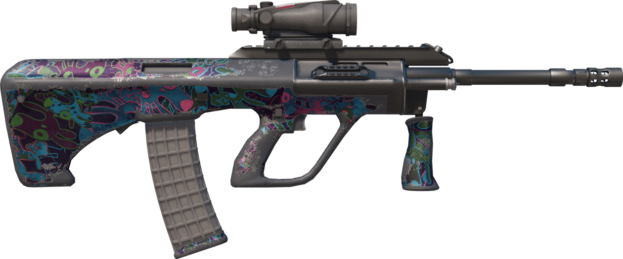 Preview image 2 of StatTrak™ AUG | Tod durch Welpe (Abgenutzt)