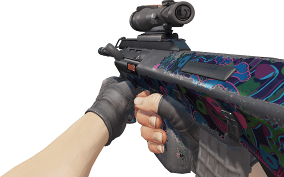 Preview image 3 of StatTrak™ AUG | Death by Puppy (Consumato)