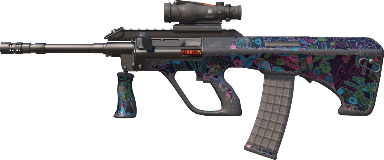 Preview image 1 of StatTrak™ AUG | Tod durch Welpe (Abgenutzt)