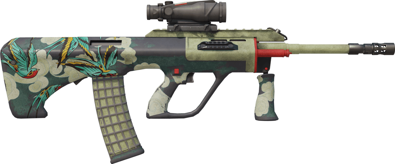 Preview image 2 of StatTrak™ AUG | Klucz ptaków (po ciężkich walkach)