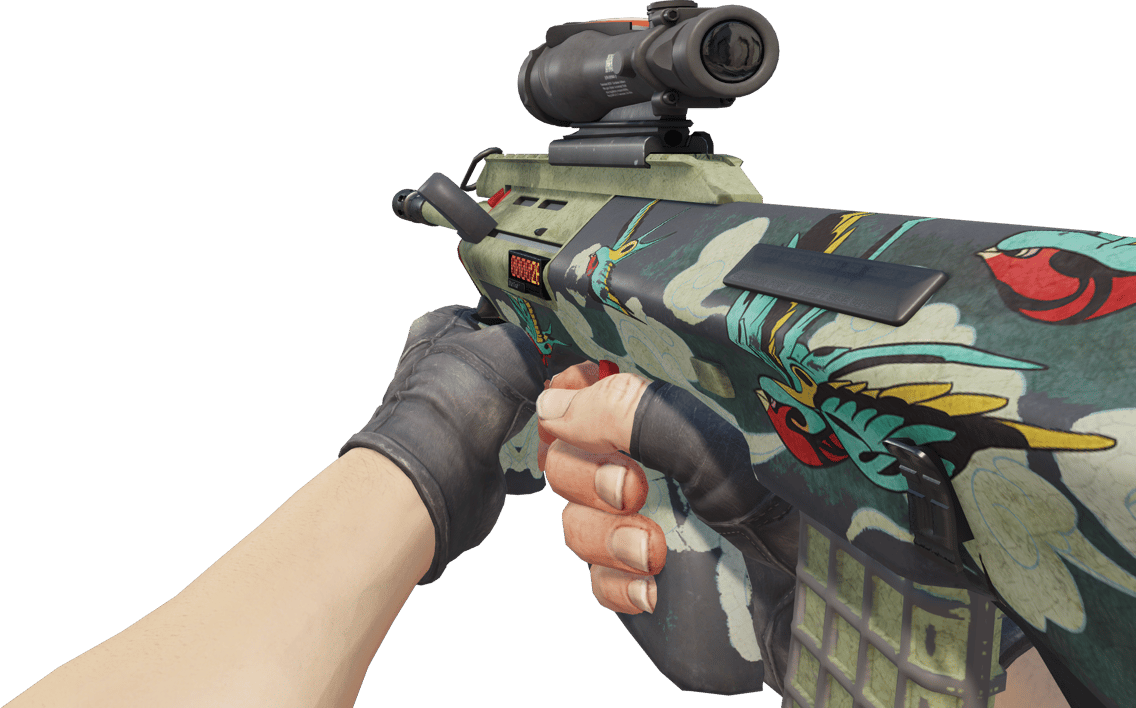 Preview image 3 of StatTrak™ AUG | Klucz ptaków (po ciężkich walkach)