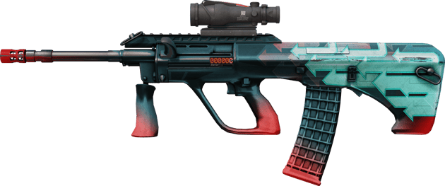 StatTrak™ AUG | Momentum (ถลอกปอกเปิกจากการรบ)