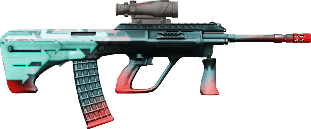 Preview image 2 of StatTrak™ AUG | Momentum (Com Muito Uso)