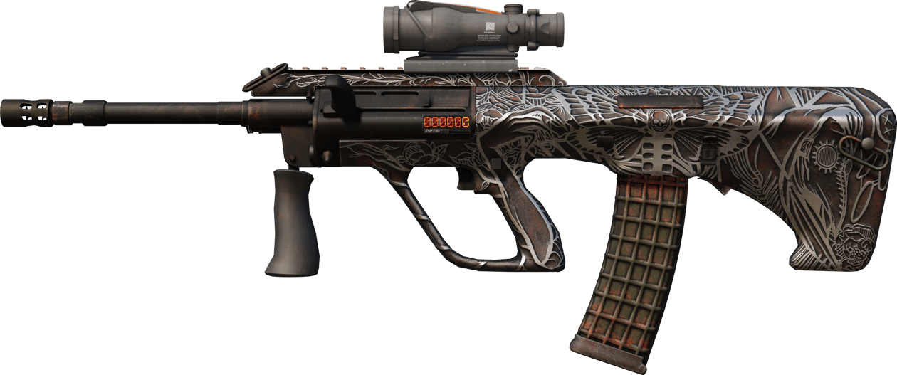 Preview image 1 of StatTrak™ AUG | Plague (FN - Mới cứng)