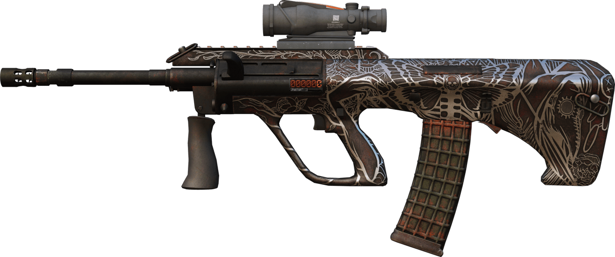 Preview image 1 of StatTrak™ AUG | Plague (WW - Khá mòn)