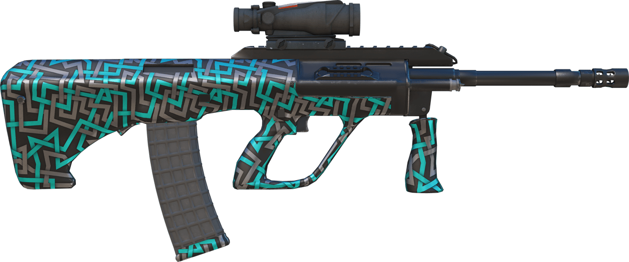 Preview image 2 of StatTrak™ AUG | Ricochet (Neuve)