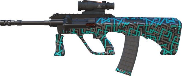 StatTrak™ AUG | 弹跳线条 (崭新出厂)