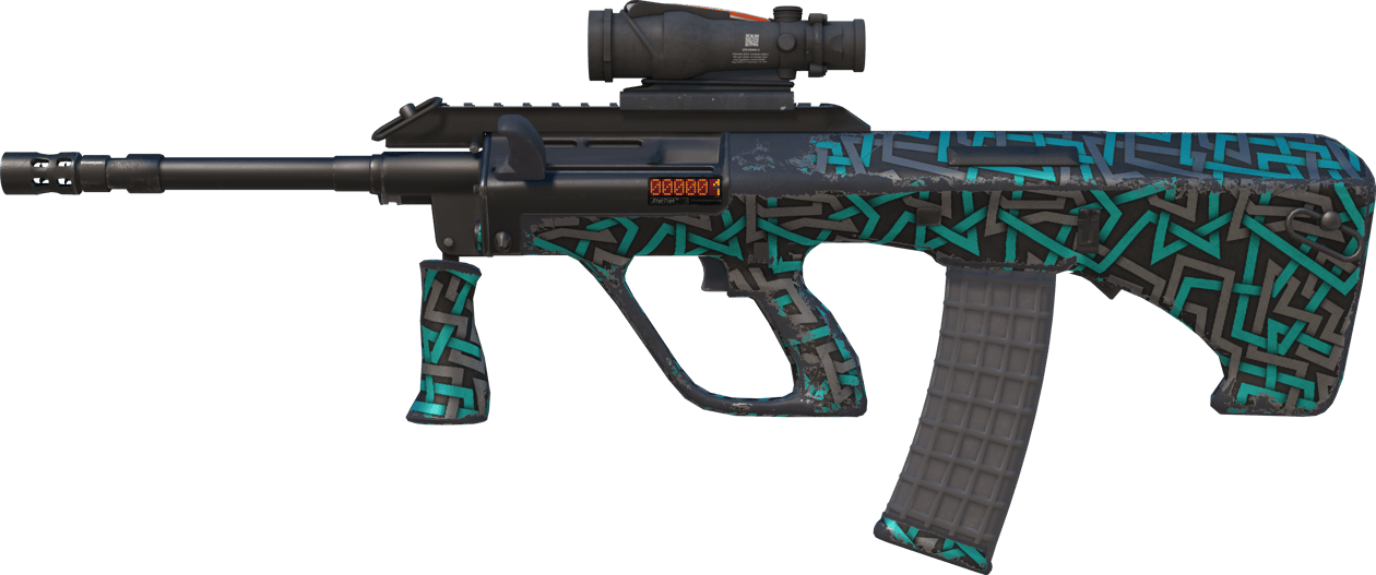 Preview image 1 of StatTrak™ AUG | Rykoszet (po testach bojowych)