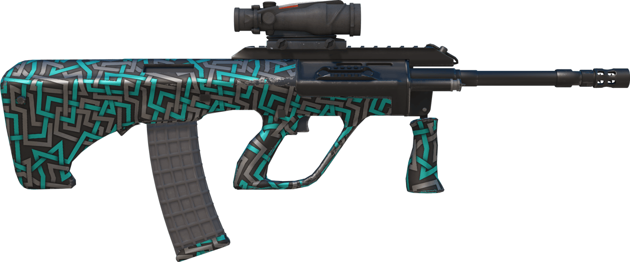 Preview image 2 of StatTrak™ AUG | Ricochet (Az Aşınmış)