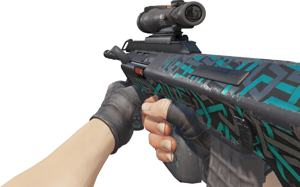 Preview image 3 of StatTrak™ AUG | Rykoszet (mocne zużycie)