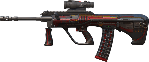 StatTrak™ AUG | 席德米德 (戰痕累累)