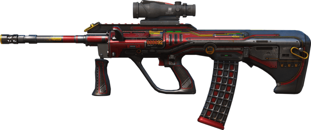 StatTrak™ AUG | Syd Mead (Algo desgastado)