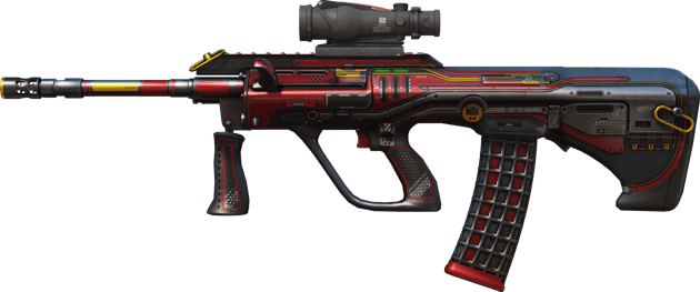 StatTrak™ AUG | 席德米德 (輕微磨損)