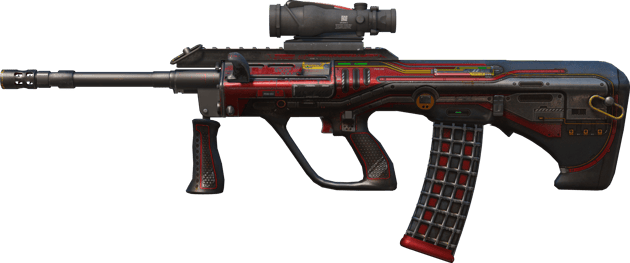 StatTrak™ AUG | 席德米德 (重度磨損)