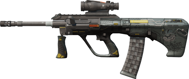 StatTrak™ AUG | Tom le chat (Marquée par les combats)