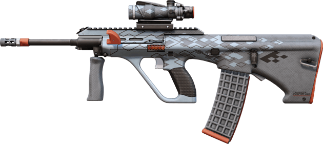 StatTrak™ AUG | 射擊紀律 (輕微磨損)