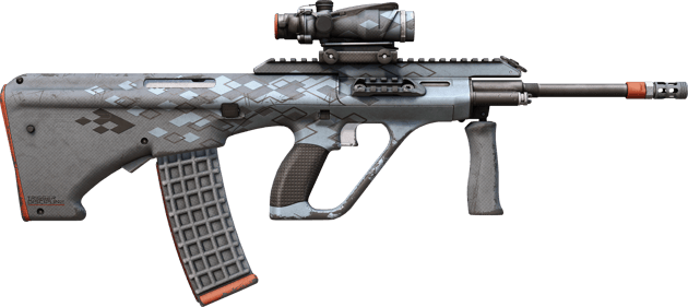 Preview image 2 of StatTrak™ AUG | Trigger Discipline (かなり摩耗)