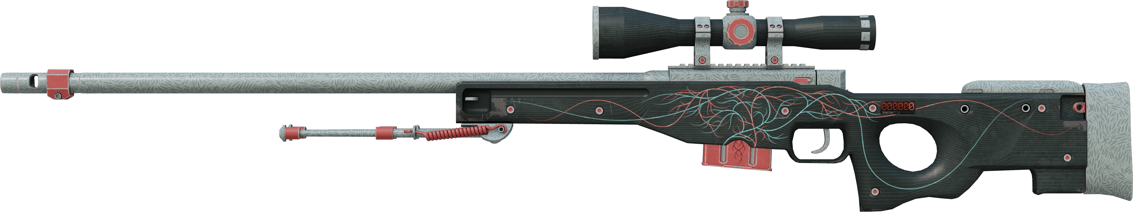 StatTrak™ AWP | Capillary (Minimal Wear)