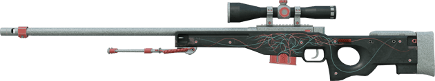 StatTrak™ AWP | Kapilara (lekkie zużycie)