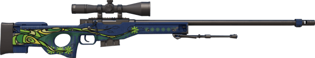 Preview image 2 of StatTrak™ AWP | 刺桐 (輕微磨損)