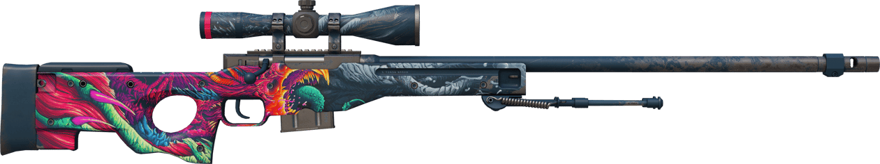 Preview image 2 of StatTrak™ AWP | Hyper Beast (Minimal Wear)
