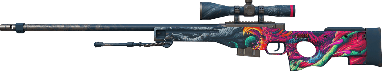 Preview image 1 of StatTrak™ AWP | Hyper Beast (Minimal Wear)